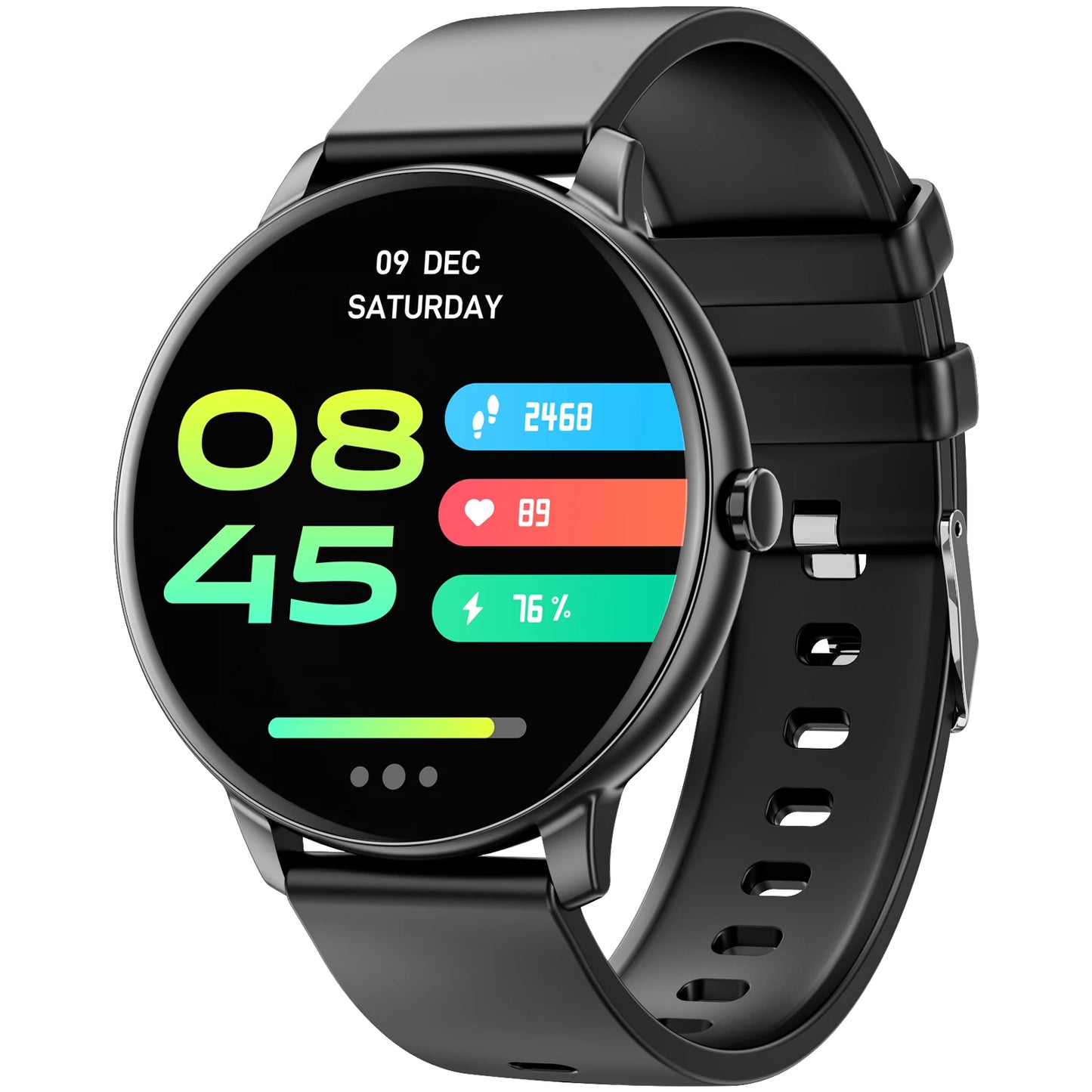 Smart watch with touch screen