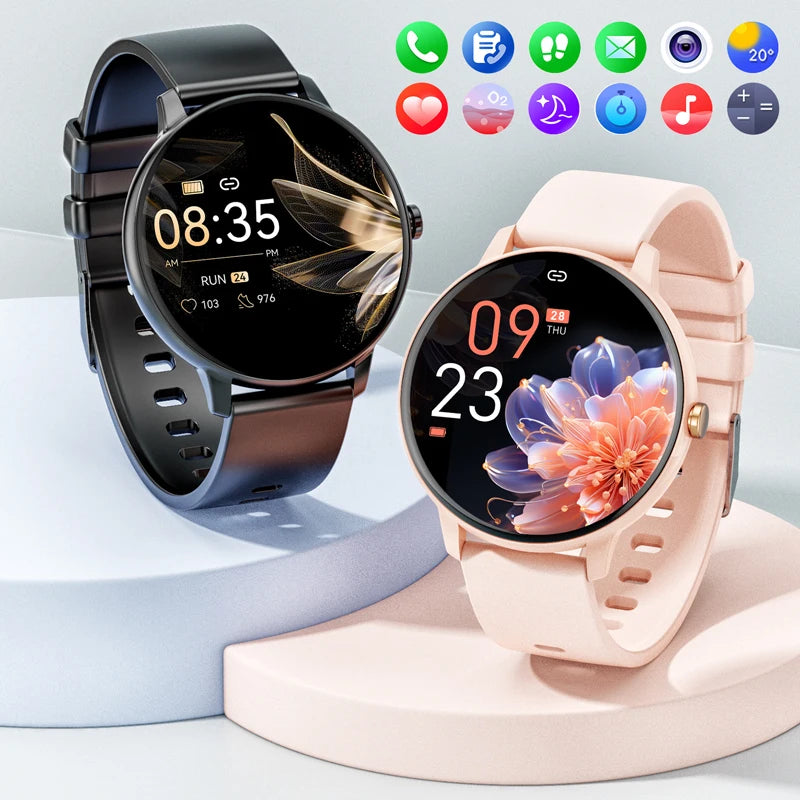 Smart watch with touch screen