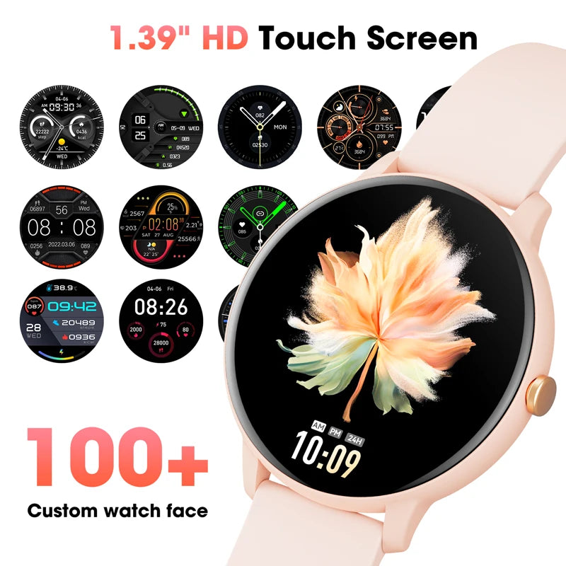 Smart watch with touch screen