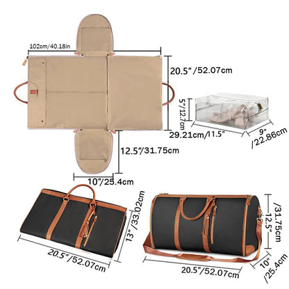 Foldable travel bag