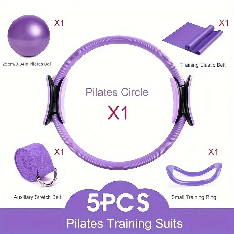 5-piece Pilates and Yoga Equipment Set