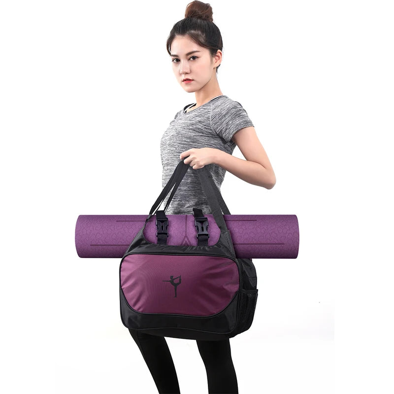 Yoga mat tote bag