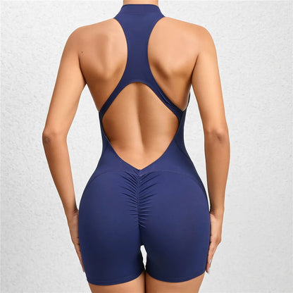 Women's Yoga Set, One Piece Workout Jumpsuit