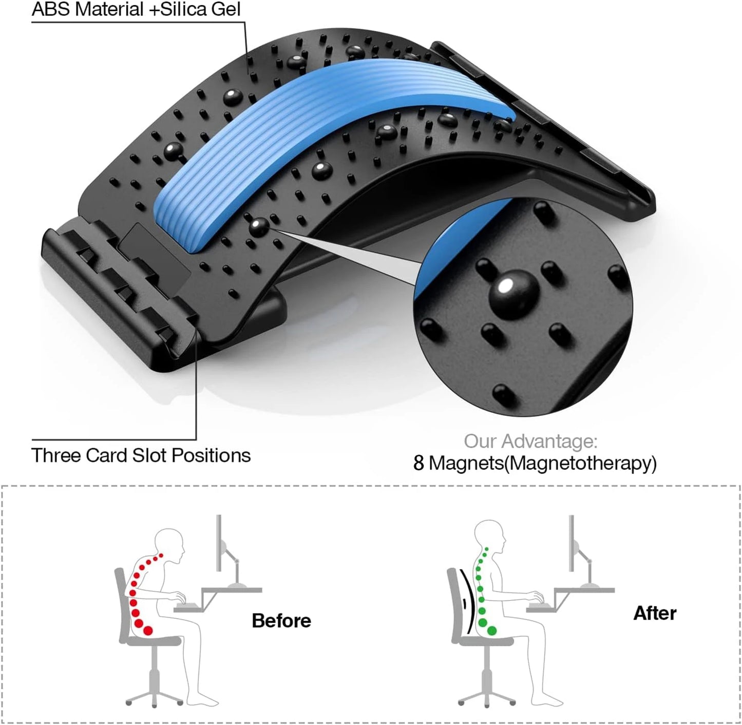 Back correction stretcher