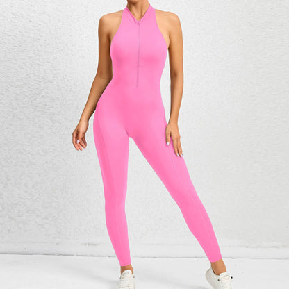 Women's Yoga Set, One Piece Workout Jumpsuit